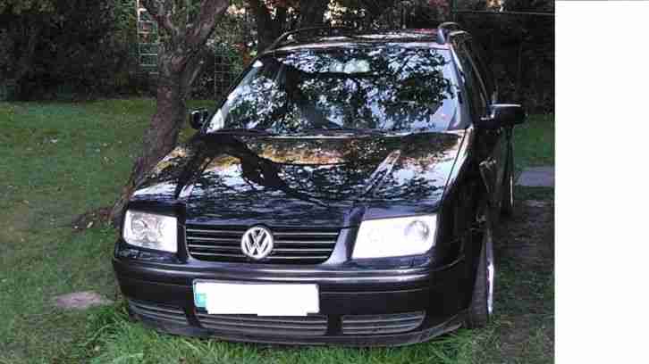 Volkswagen VW Bora Kombi Highline Vollausstattung Leder Neupreis 62.000 DM