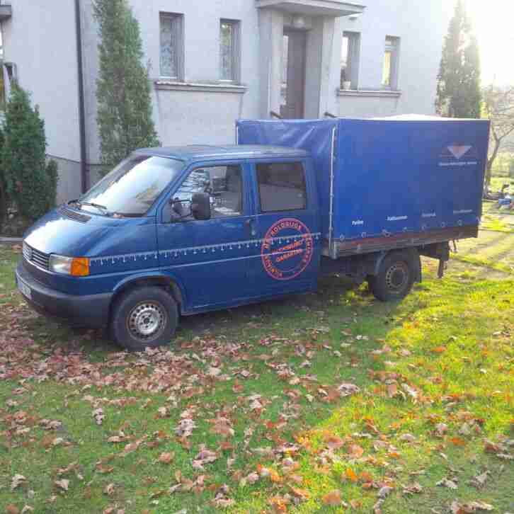 Volkswagen VW T4 Doka 2.5 Benzin 85kW Pritsche Plane Ladekran Hiab 011