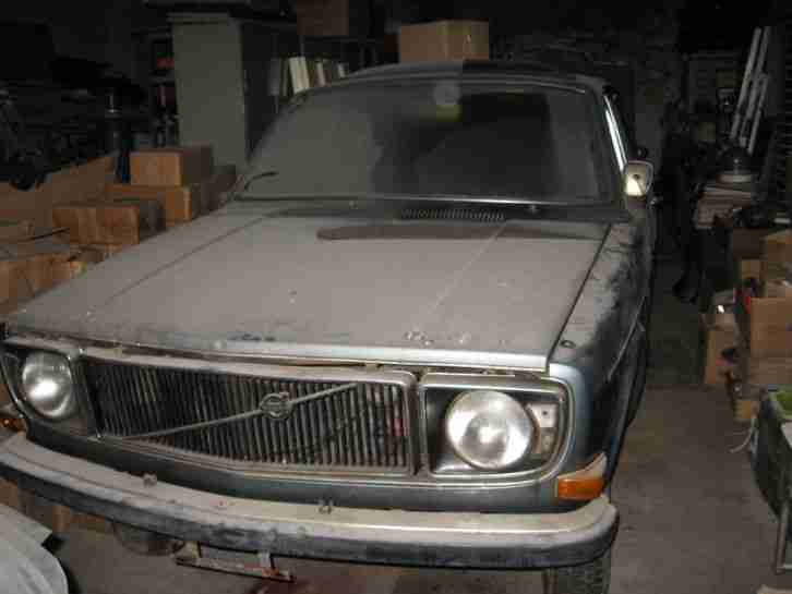 Volvo 144 komplett Garagenfund zum Wiederaufbau Ersatzteilgewinnung etc Oldtimer