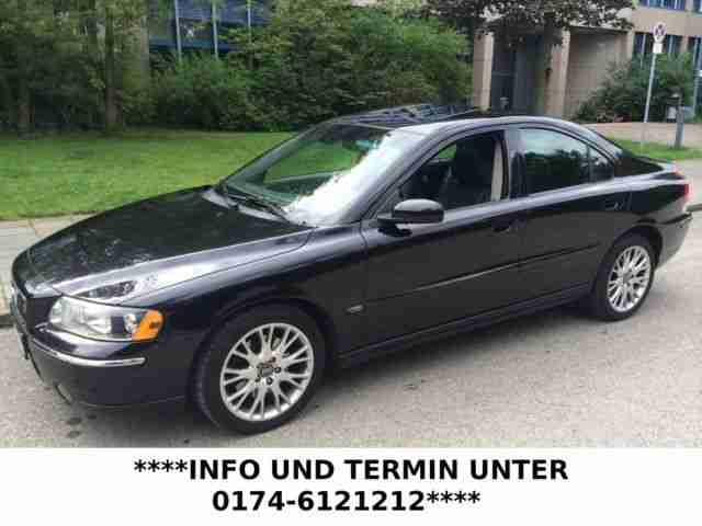 S 60 Lim. D5 Summum, Leder, Glasach, Automatik