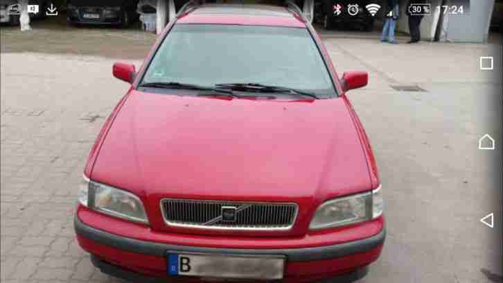 Volvo V40 Rot Kombi Automatik Schiebedach TÜV bis August 2017