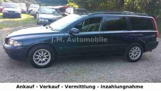 Volvo V70 2.4 Comfort Klima*AHK*Leder*2.Hand