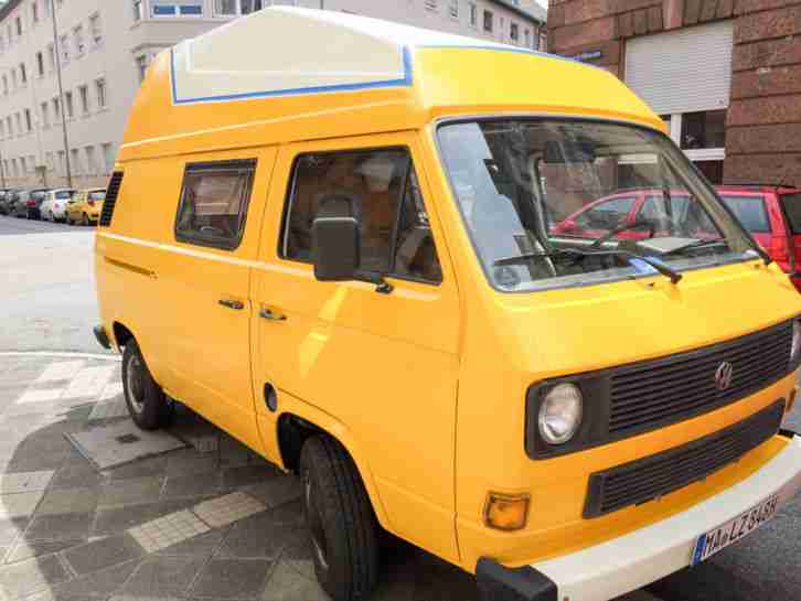 Vw T3 1,6 CS Camper Mit Hochdach