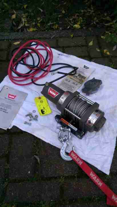 WARN Seilwinde CEU 2500 12-24V Winde für Pickup Quad ATV Forst Offroad LKW
