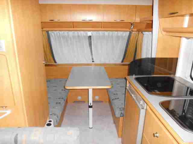WOHNWAGEN"KNAUS EIFELLAND HOLIDAY SPEZIAL 395TM"zwei Sitzgruppen,Bad/WC,Vorzelt