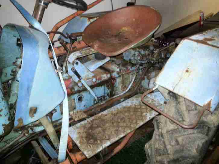 Warchalowski WT 25 mit Mähwerk ca. BJ 1962-65 SEHR SELTEN: 403 Stück gebaut!!!