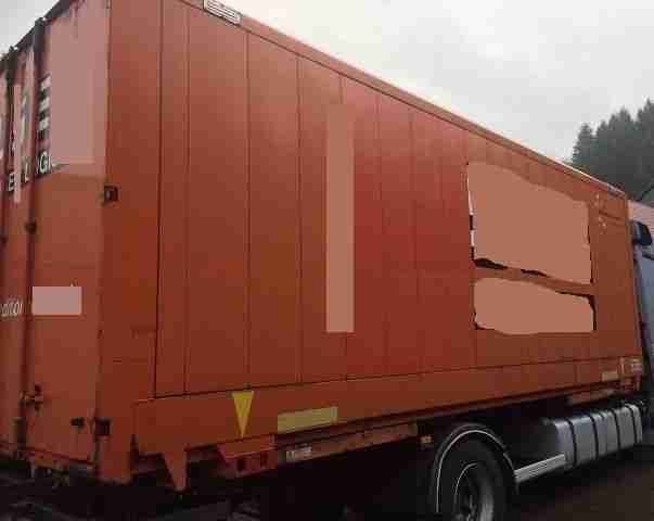 Wechselpritsche Krone WP 7.3 STG LKW BDF Aufbau Wechselbrücke Koffer 7,45m