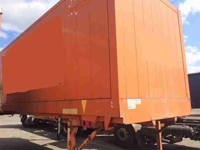 Wechselpritsche Krone WP 7.3 STG LKW BDF Aufbau Wechselbrücke Koffer 7, 45m