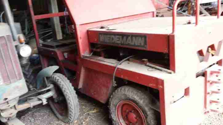 Weidemann Schlepper Traktor Oldtimer 4 Zyl. Diesel OM 617