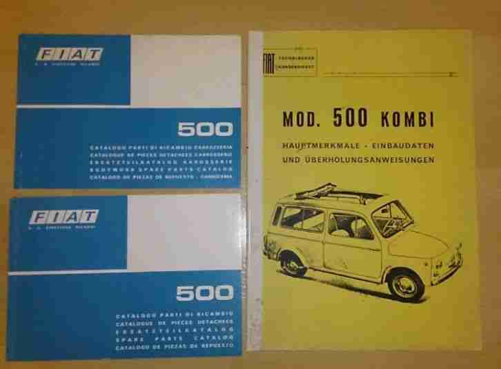 Werkstatthandbuch Fiat 500 Giardiniera Kombi