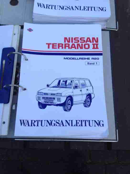 Werkstatthandbuch Nissan Terrano R20