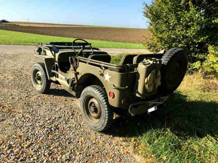 Willys Overland MB Ford GPW Militär Jeep Originalzustand komplett TÜV & H