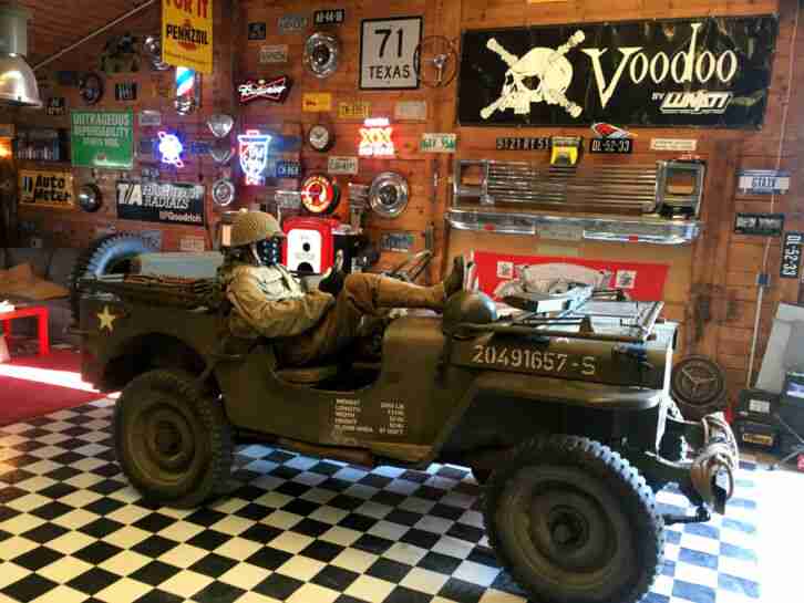 Willys Overland MB Ford GPW Militär Jeep Originalzustand komplett TÜV & H