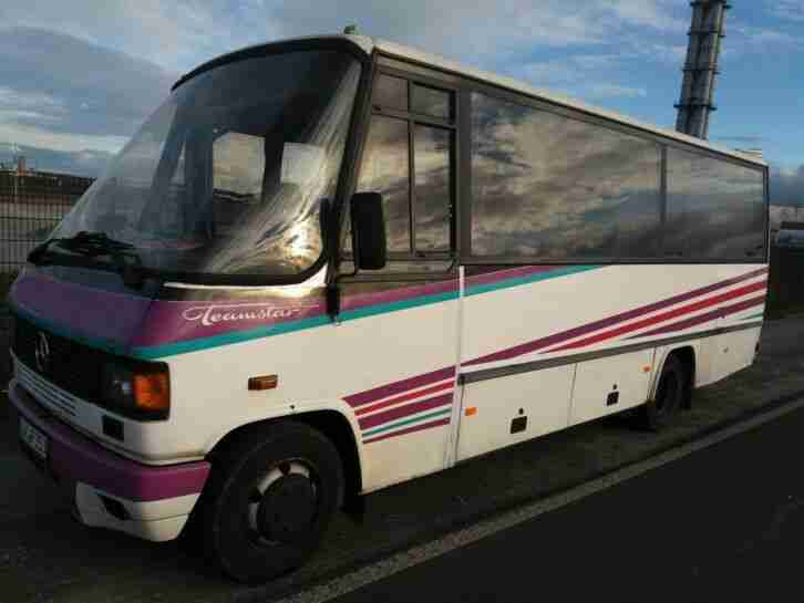 Wohn Mobil Wagen Mercedes 814 PKW Führerschein 7,5T 6 Sitzer Bus Tiny House Haus