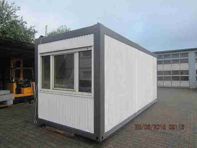 Wohncontainer Container 20 ft 6, 00 m mit sep