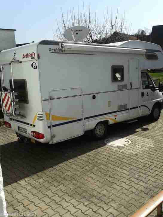 Wohnmobiel Dethleffs Globetrotter,Fiat Ducato 2,8 jTD A5881