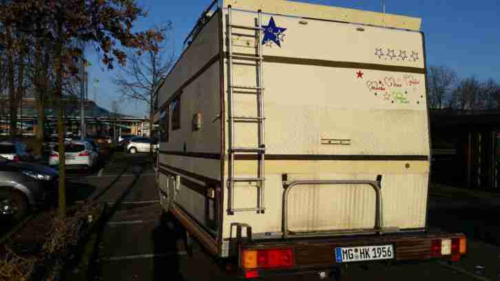 Wohnmobil Alkhoven Mitsubishi-Canter, Tüv:1/16, 7 Meter, Vollausstattung ,fahrbe
