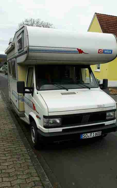 Wohnmobil Fiat Dukato MC515 1.9 TD Bj 1993 TÜV und Gas Neu