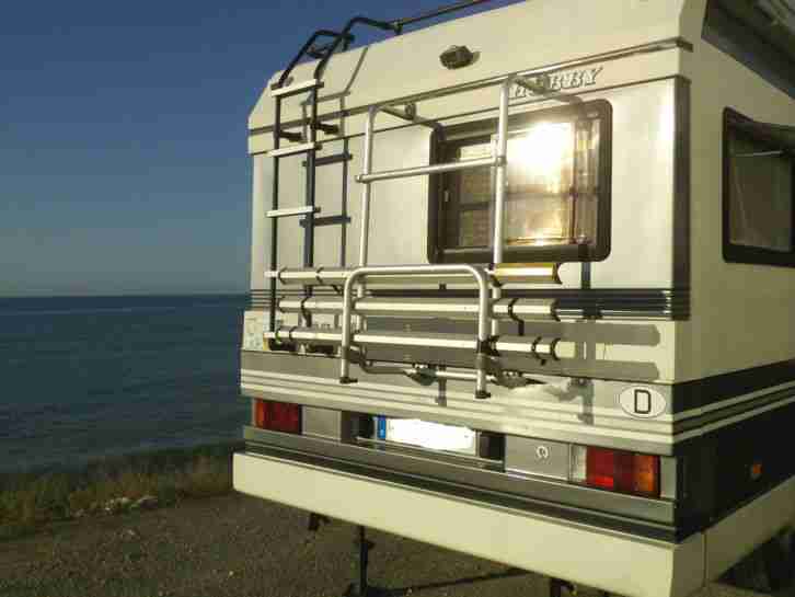 Wohnmobil Hobby 620AK TÜV/GAS bis 2016 reisefertig original 129.500 km gepflegt