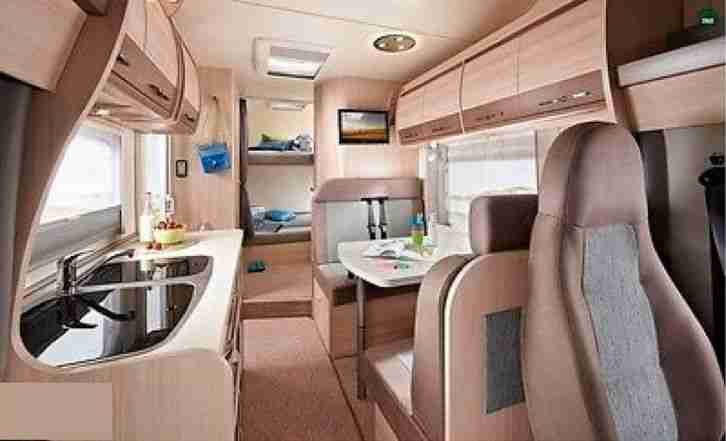 Wohnmobil Hobby 650 Family Model 2014 12000km wie neu