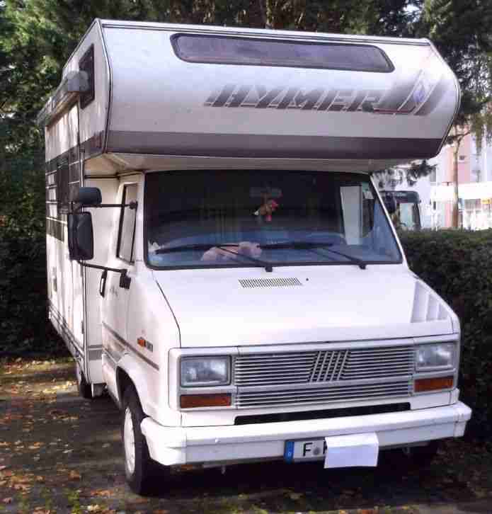 Wohnmobil Hymer Camp 51 Bj 1991 Alkoven zus. Luftfederung sehr gute Ausstattung