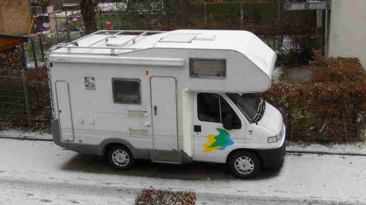 Wohnmobil KnausTraveller 510C Bj1997 nur 5,27 lang-Fiat Ducato 1,9TD nur.94000km