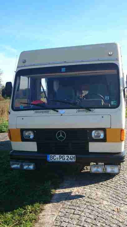 Wohnmobil Mercedes Benz 208 Arold mit Oltimerzulassung TÜV/AU bis 9/2016