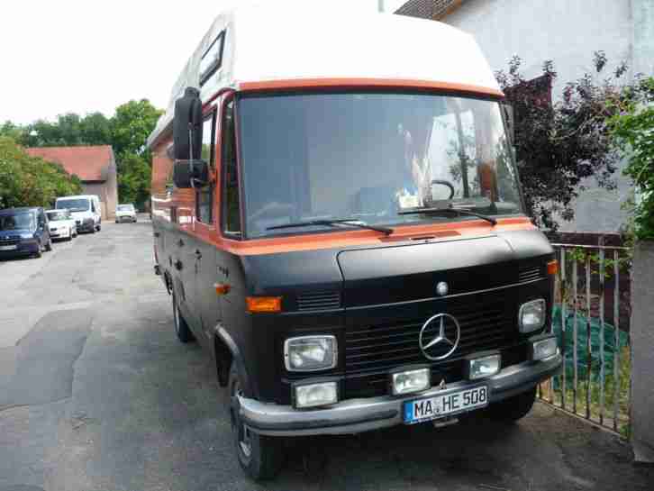 Wohnmobil Mercedes Benz 508 Diesel TÜV NEU, Bj 1981 reisefertig 104000 km 7 Pers