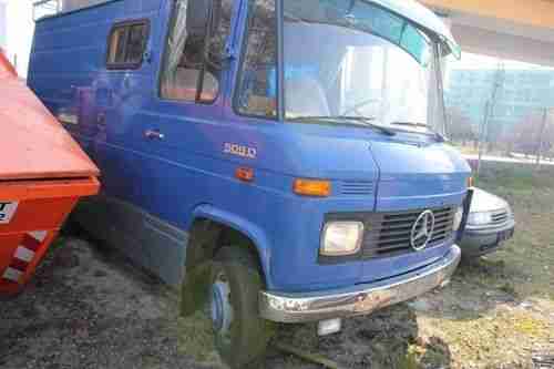 Wohnmobil Mercedes-Benz L 508 DG ; Diesel 63kW ; Bj 1971 ; 3500 Kg