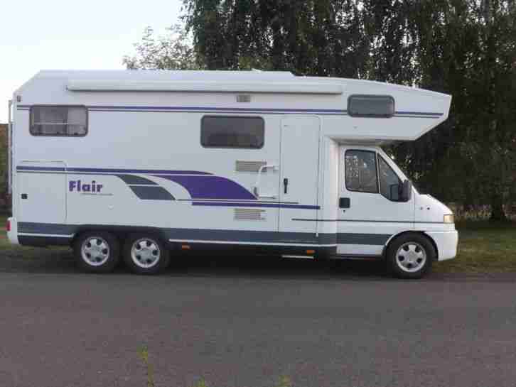 Wohnmobil Niesmann+Bischoff A6700 TA Heckgarage Fetbett ANhängerkupplung 1Hand