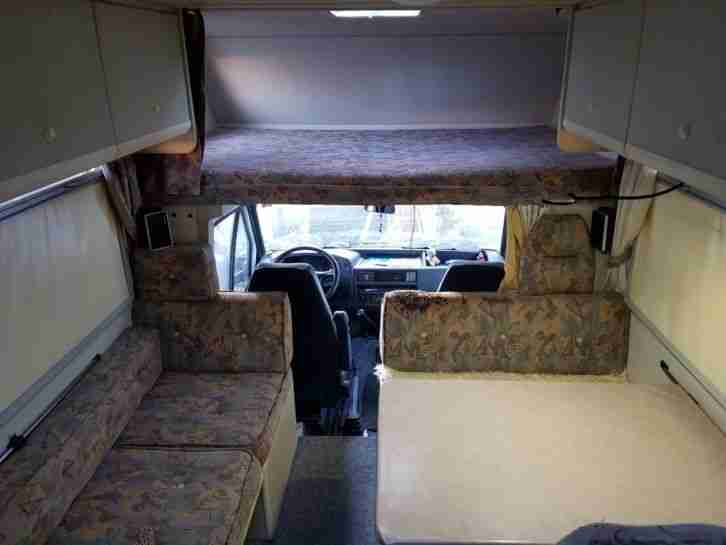 Wohnmobil Riviera 250 GT mit bis zu 7 Schlafplätze