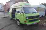 Wohnmobil, VW T3, Bus, Reimo Hochdach, Oldtimer,