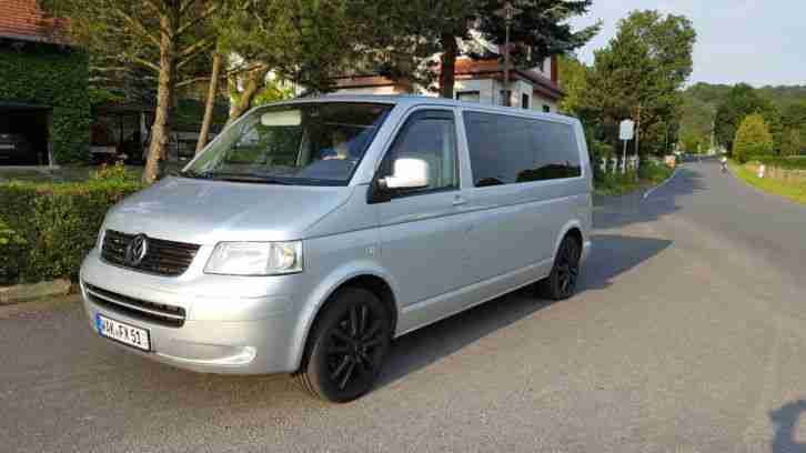 Wohnmobil VW T5 lang 1, 9 TDI 105 PS Klima Standheizung 19 Zoll Alufelgen etc.