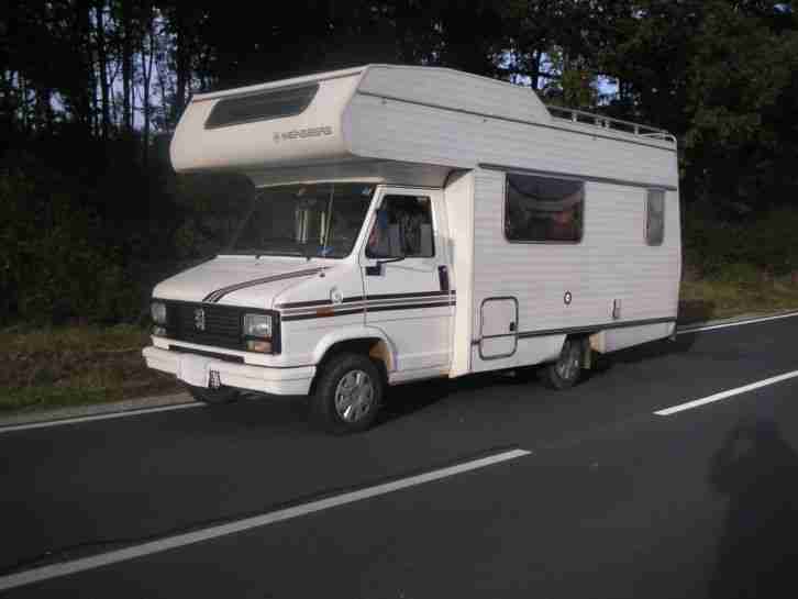 Wohnmobil Weinsberg auf peugoet bj.86 TÜV 4 2016