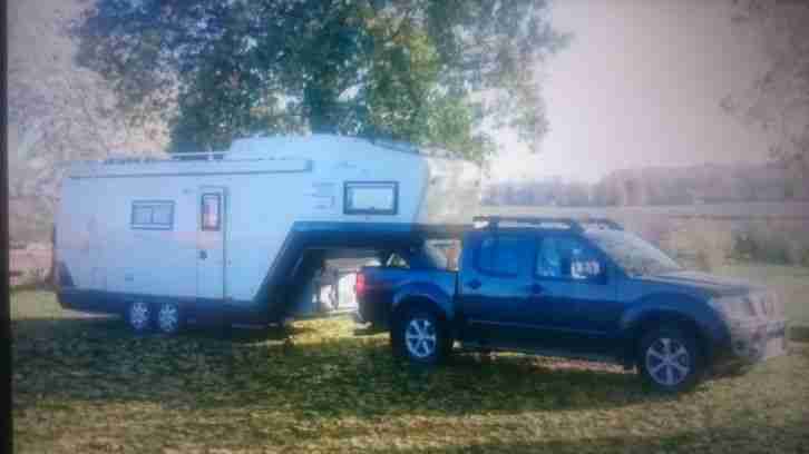 Wohnmobil minisattel wohnauflieger