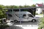 Wohnmobil teilintegriert mit Hubbett, Fiat Ducato