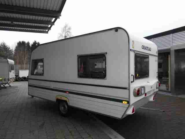Wohnwagen"CHATEAU LA CAR 445C"Festbett,Sitzgruppe,Bad/WC,Vorzelt,Segel