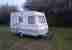 Wohnwagen Caravan TEC WB430 TN Miami mit Vorzelt Berger