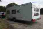 Dethleffs Camper 2001 Etagenbetten Vorzelt