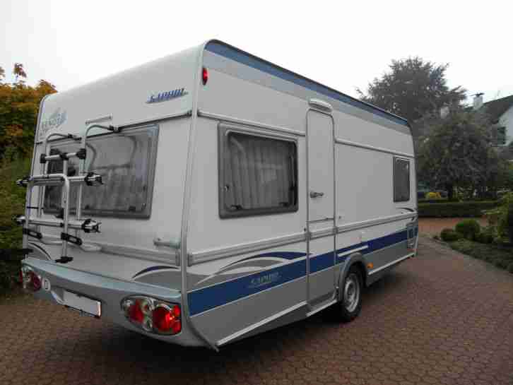 Wohnwagen Fendt Saphir 470 TFB MIT MOVER Fahrradtr. Warmw.Vorz. SUPER ZUSTAND