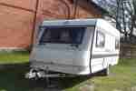 Hobby 460, Rentnerfahrzeug, 1993, Vorzelt,