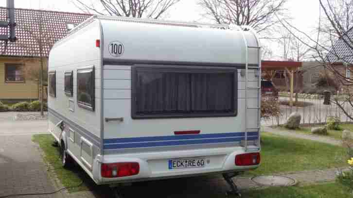 Wohnwagen Hobby 540 Deluxe mit Etagebett