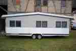 Hobby 750 Landhaus Bj. 12 08 mit Vorzelt und