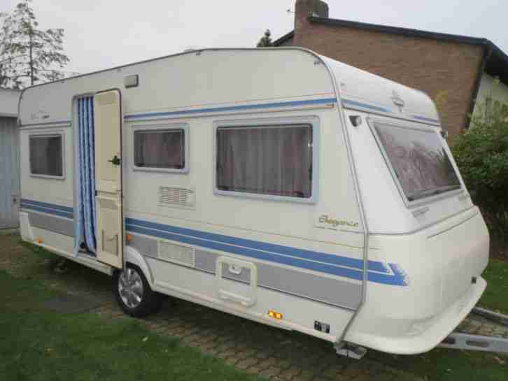 Wohnwagen Hobby Elegance 470 mit gratis Vorzelt und Sonnensegel