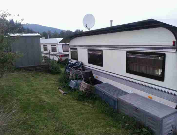 Hobby Prestige 610 mit Vorzelt komplett und