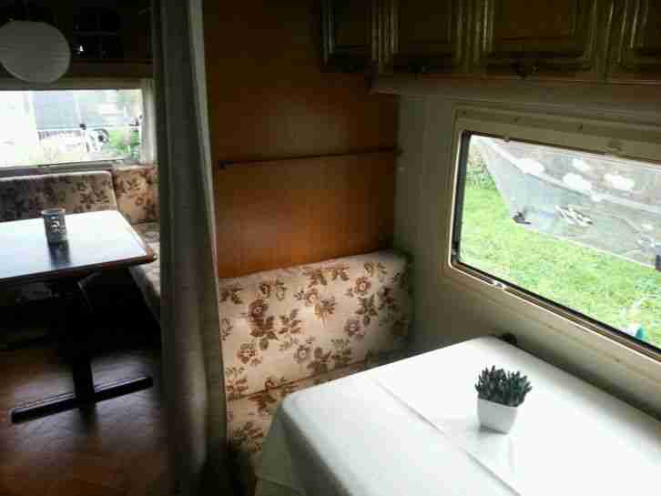 Wohnwagen Hobby Prestige 610 mit Vorzelt komplett und einzugsbereit