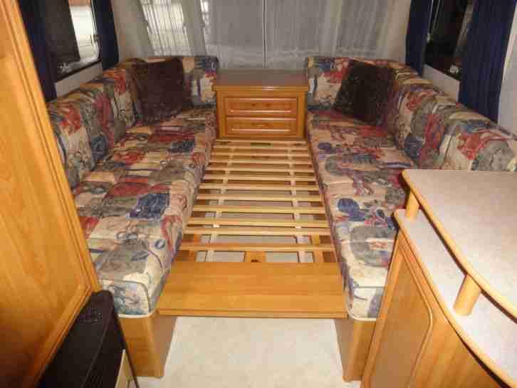 Wohnwagen Hylander 380 HD mit Vorzelt nur 1000kg aus 1.Hand