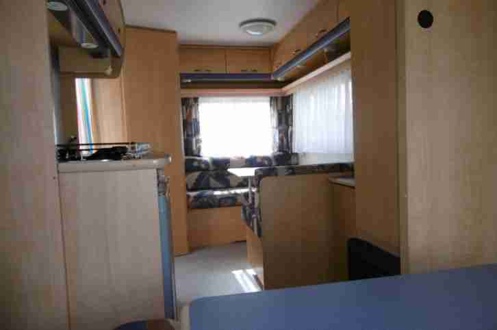 Wohnwagen Liberty 450 TZ mit 2 Sitzgruppen neue Reifen und 100 Kmh zulassung !!!