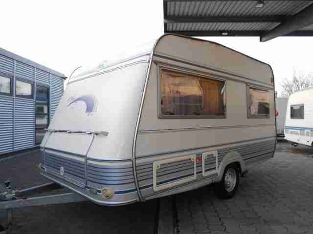 Wohnwagen"TEC TRAVEL KING 390HTF"Vorzelt,Sonnensegel,Heckfahrradträger,Therme