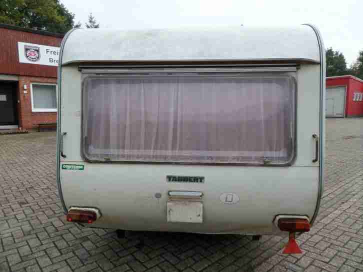 Wohnwagen Tabbert 470 Comtess Standwagen zugfähig Originalzustand mit Waschraum
